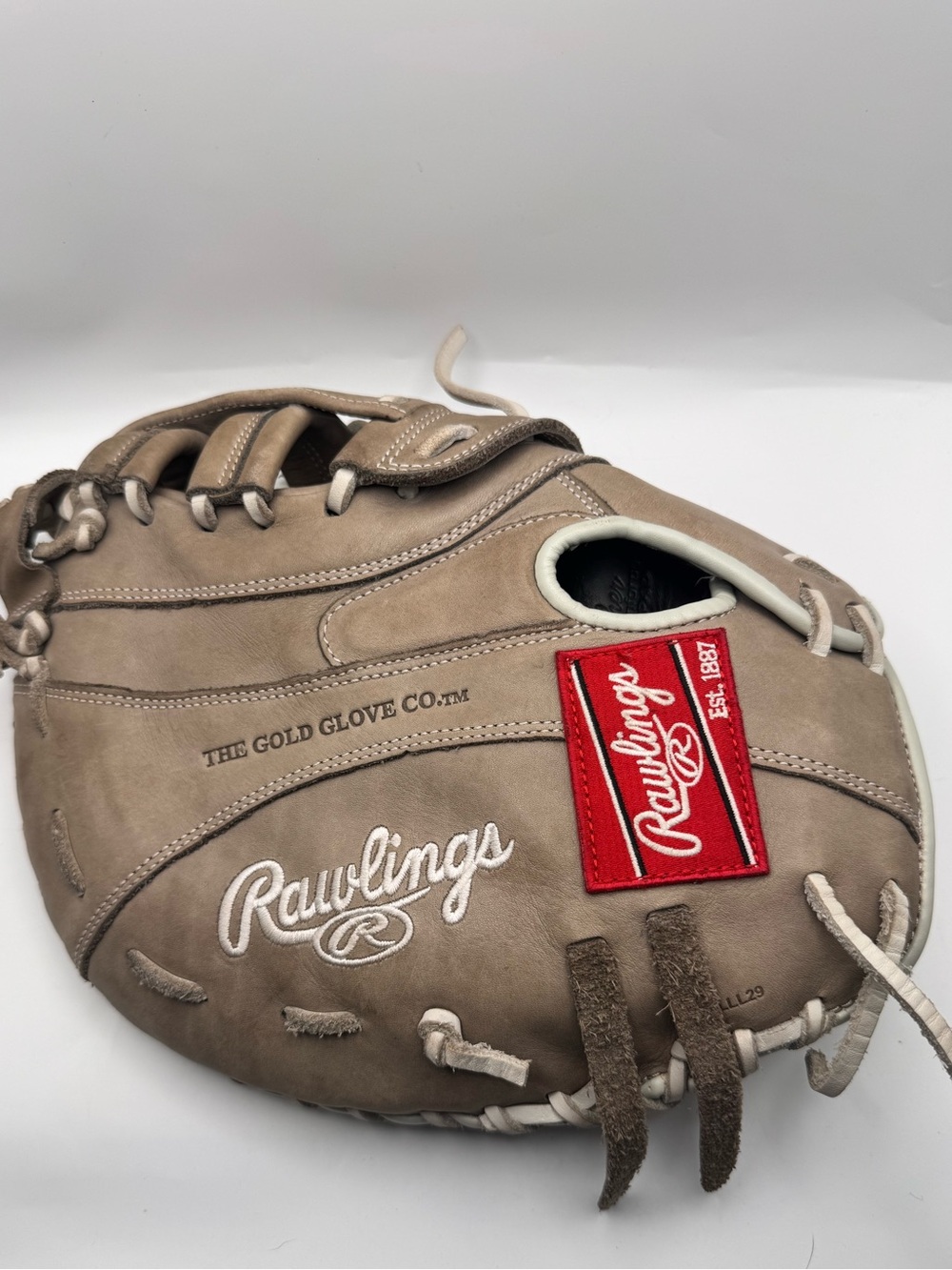 Rawlings R9 Series 12.5" First Base Fastpitch Fielding Mitt/Glove - R9SBFBM-17G